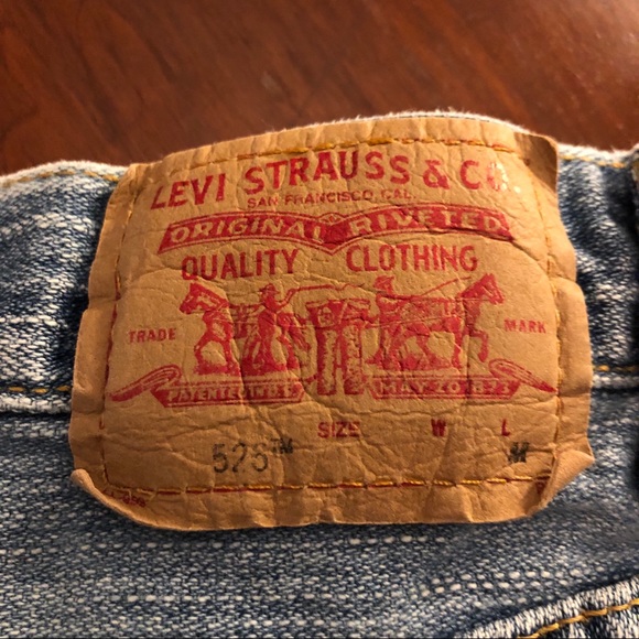 Vintage Levi’s- 525 open cuff - distressed 10 - Picture 2 of 7